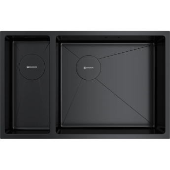 Мойка OMOIKIRI Taki 69-2-U/IF-GB-R Side